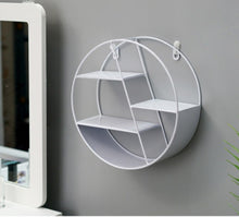 Load image into Gallery viewer, Nordic INS Metal Decorative Hanging Shelf Round Hexagon Storage Holder Shelves Home Wall Decoration Potted Ornament Stand Rack